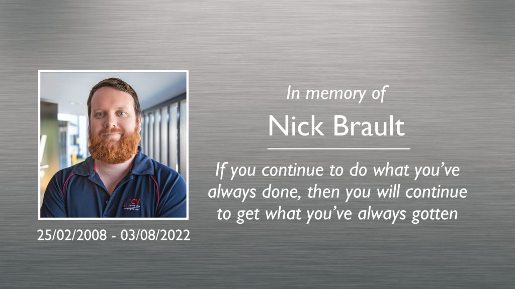 Nick Brault Plaque