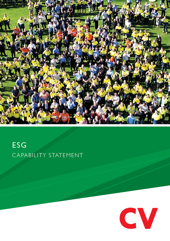 Cv Capability Statement Esg