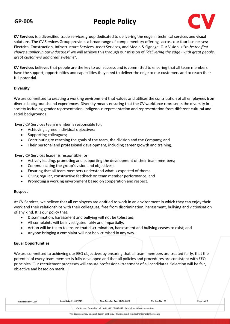 Gp 005 People Policy