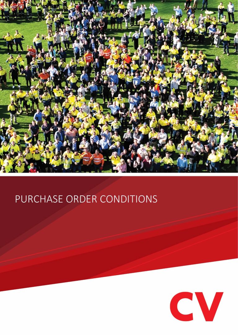 Purchase Order Terms And Conditions